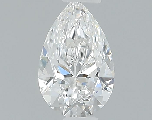 0.3 carat E-VVS2 Natūralus Pear Deimantas (1)