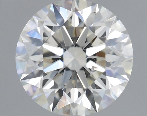 0.82 carat I-SI2 Excellent cut Natūralus Round Deimantas (1)