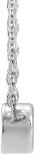 Pakabukas „Rose-Cut Bezel-Set“ 14k white gold Round 2mm (2)