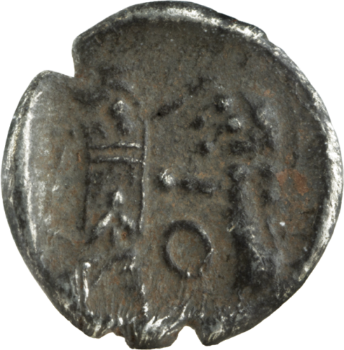 Samaria Obol (375-333) PHILISTIA (PALESTINE) silver coin (3)