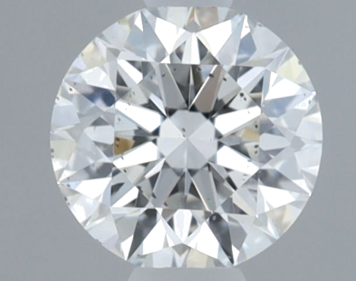 0.34 carat F-SI1 Excellent cut Natūralus Round Deimantas (1)