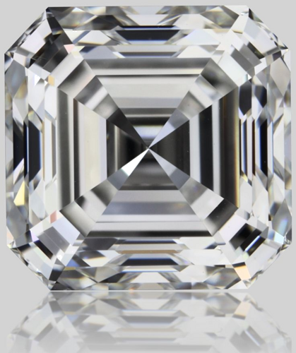 1.51 carat F-VVS2 Natūralus Asscher Deimantas (1)