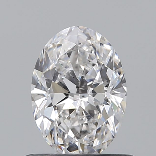 0.6 carat E-SI2 Natūralus Oval Deimantas (1)