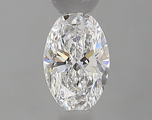 0.4 carat D-VVS2 Natūralus Oval Deimantas (1)