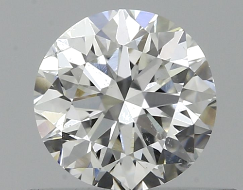 0.5 carat F-SI2 Very Good cut Natūralus Round Deimantas (1)