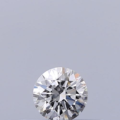 0.19 carat F-VVS1 Excellent cut Natūralus Round Deimantas (1)