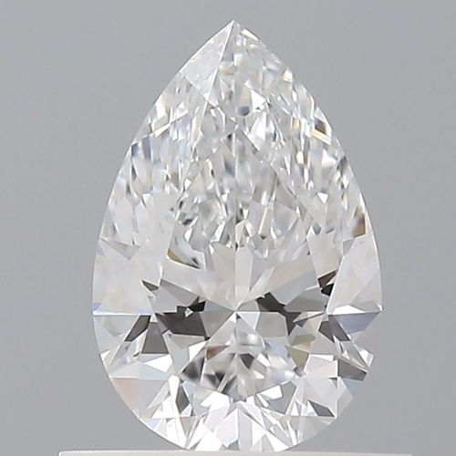 0.62 carat D-VVS2 Natūralus Pear Deimantas (1)
