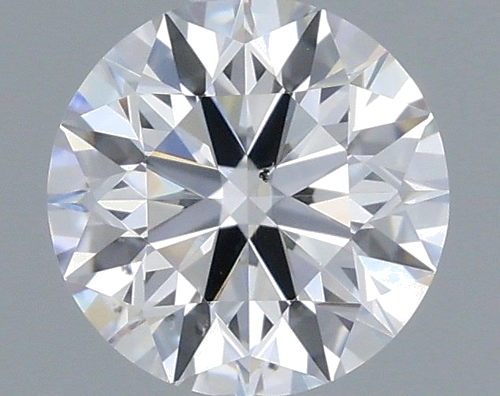 0.64 carat D-SI1 Excellent cut Natūralus Round Deimantas (1)