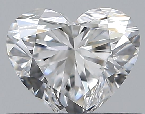 0.38 carat D-VVS2 Natūralus Heart Deimantas (1)