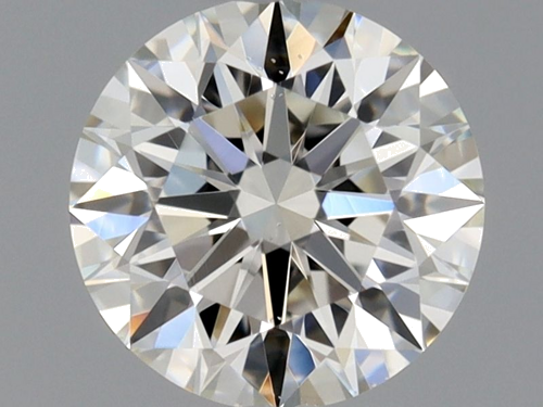 0.42 carat I-SI1 Excellent cut Natūralus Round Deimantas (1)