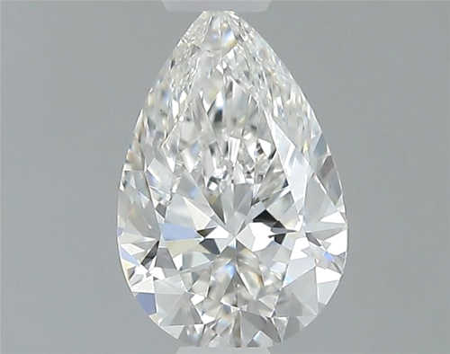 0.4 carat F-VVS1 Natūralus Pear Deimantas (1)