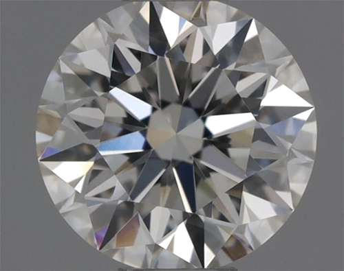 0.41 carat I-VVS2 Excellent cut Natūralus Round Deimantas (1)
