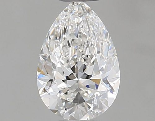 0.5 carat G-VVS1 Natūralus Pear Deimantas (1)