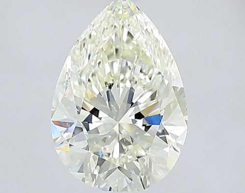 1.51 carat K-SI1 Natūralus Pear Deimantas (1)