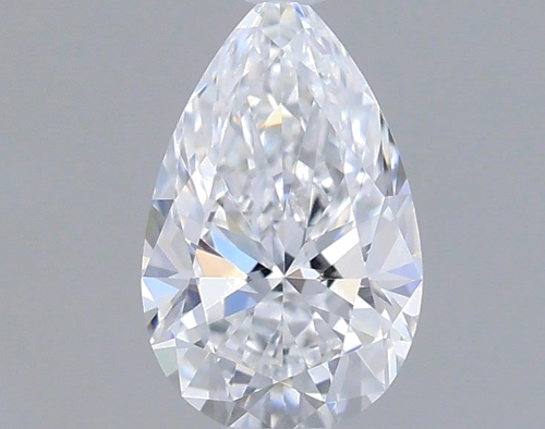 0.33 carat E-VVS1 Natūralus Pear Deimantas (1)