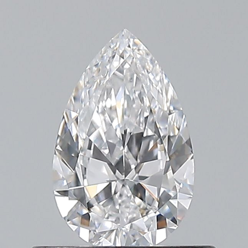 0.5 carat D-VVS1 Natūralus Pear Deimantas (1)