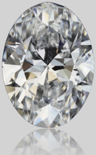 0.5 carat D-VS1 Natūralus Oval Deimantas (1)