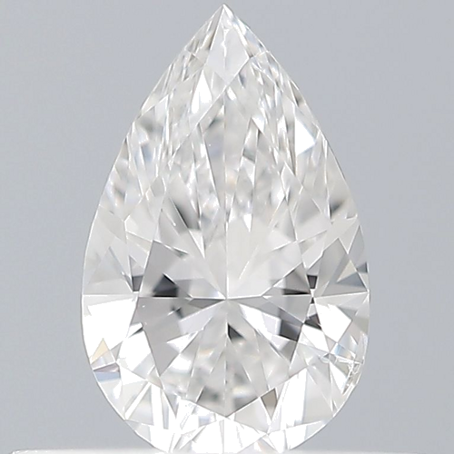 0.3 carat D-SI2 Natūralus Pear Deimantas (1)