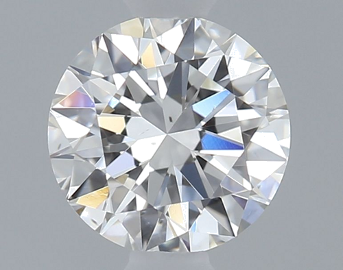 0.4 carat F-SI1 Excellent cut Natūralus Round Deimantas (1)