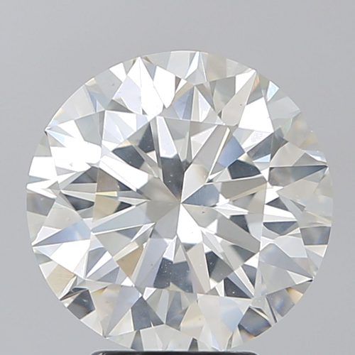 4.26 carat I-SI2 Excellent cut Natūralus Round Deimantas (1)