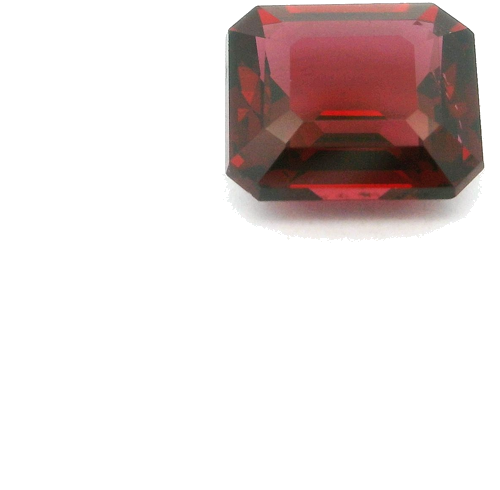 2.03 carat PINK STEP cut Octagonal Garnet (1)
