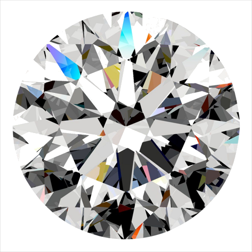 0.3 carat D-SI2 Very Good cut Natūralus Round Deimantas (1)