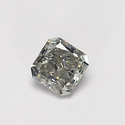 0.42 carat Light  Gray-VS2 Natūralus Radiant Deimantas (1)
