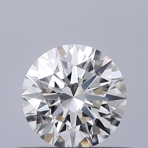 0.57 carat F-SI1 Excellent cut Natūralus Round Deimantas (1)