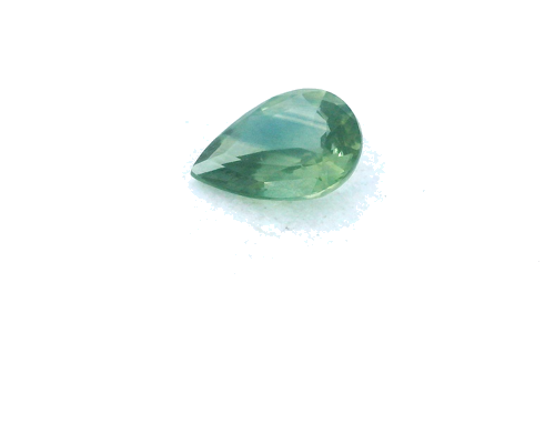 0.46 carat GREEN Pear Safyras (1)