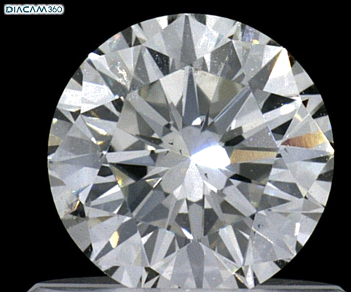 0.71 carat I-SI1 Very Good cut Natūralus Round Deimantas (1)