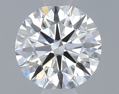 0.37 carat F-VVS2 Excellent cut Natūralus Round Deimantas (1)