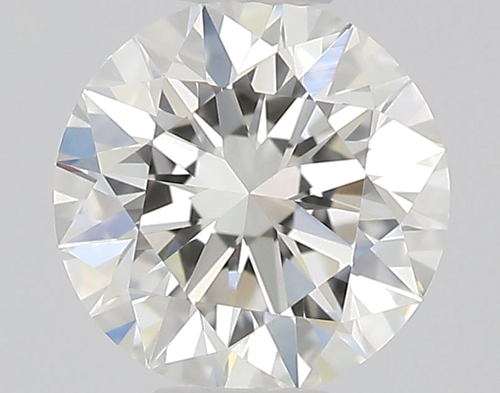 0.42 carat H-VVS1 Excellent cut Natūralus Round Deimantas (1)