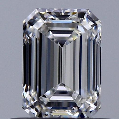 0.51 carat E-VVS1 Natūralus Emerald Deimantas (1)