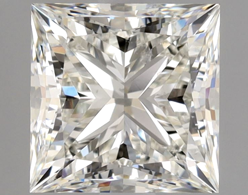 2.01 carat J-SI1 Natūralus Princess Deimantas (1)