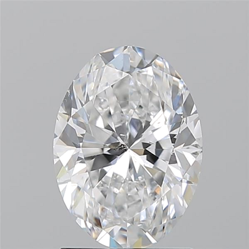 1.7 carat E-SI2 Natūralus Oval Deimantas (1)