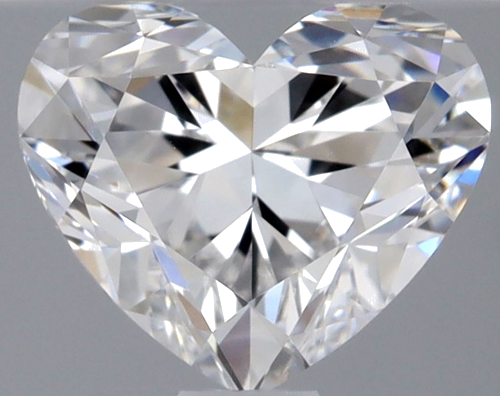 0.9 carat E-VS1 Natūralus Heart Deimantas (1)