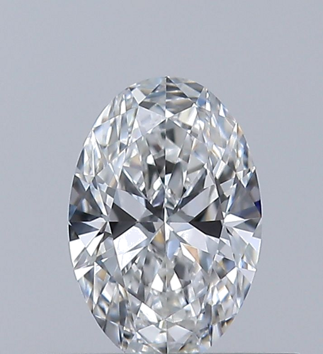 0.4 carat E-VVS2 Natūralus Oval Deimantas (1)