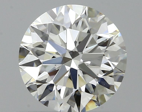 0.57 carat H-VS1 Excellent cut Natūralus Round Deimantas (1)