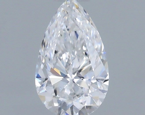 0.3 carat D-SI1 Natūralus Pear Deimantas (1)