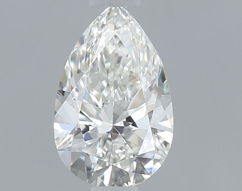 0.4 carat G-VVS2 Natūralus Pear Deimantas (1)