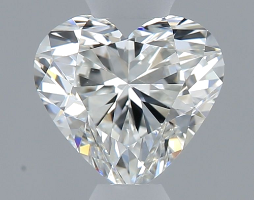 0.41 carat G-VVS2 Natūralus Heart Deimantas (1)