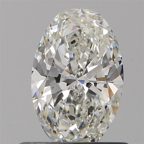 0.6 carat H-VVS2 Natūralus Oval Deimantas (1)