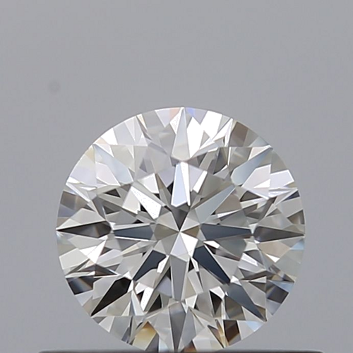 0.5 carat F-IF Excellent cut Natūralus Round Deimantas (1)