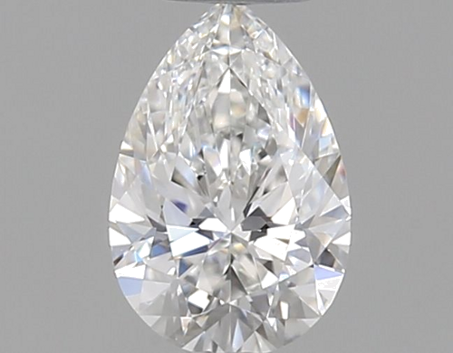 0.33 carat F-IF Natūralus Pear Deimantas (1)