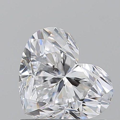 1.01 carat D-SI1 Natūralus Heart Deimantas (1)