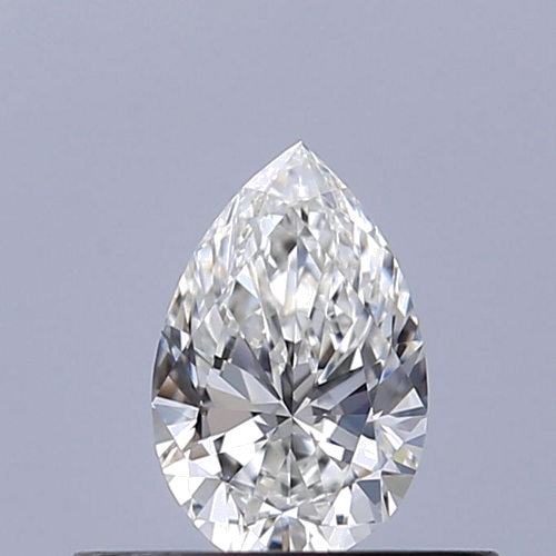 0.3 carat G-VVS1 Natūralus Pear Deimantas (1)