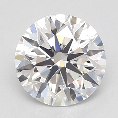 0.51 carat D-VVS1 Excellent cut Natūralus Round Deimantas (1)