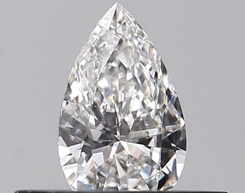 0.24 carat E-VVS1 Natūralus Pear Deimantas (1)