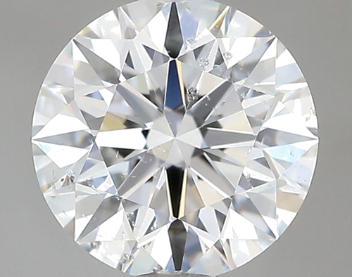 0.81 carat E-SI2 Excellent cut Natūralus Round Deimantas (1)