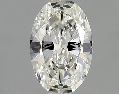 0.5 carat I-VS1 Natūralus Oval Deimantas (1)